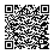 QR Code สำหรับหมายเลขโทรศัพท์ +12742002364