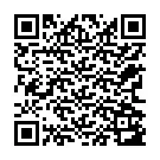 Codice QR per il numero di telefono +12762183341