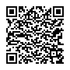 QR-code voor telefoonnummer +12763156615