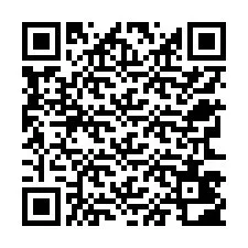 QR-code voor telefoonnummer +12763402554