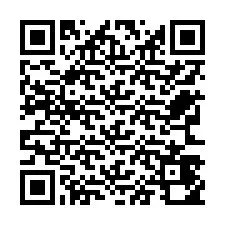 Codice QR per il numero di telefono +12763450907