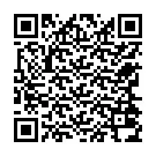 QR-код для номера телефона +12764034866