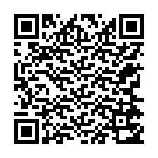 Código QR para número de teléfono +12764752835