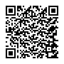 Codice QR per il numero di telefono +12764752836