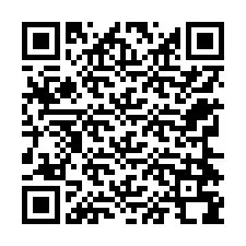 Código QR para número de teléfono +12764798215