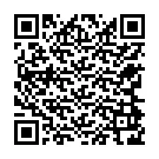 Código QR para número de teléfono +12764926032