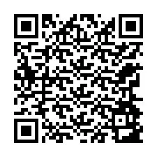 Código QR para número de teléfono +12764983755