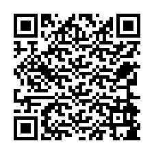 QR-Code für Telefonnummer +12764985803