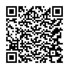 QR-code voor telefoonnummer +12765218571