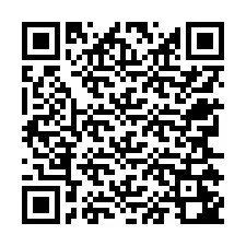 Código QR para número de teléfono +12765242078