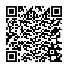 Kode QR untuk nomor Telepon +12765242506