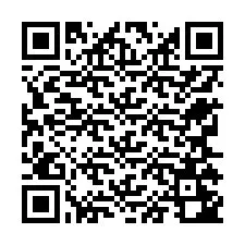 Codice QR per il numero di telefono +12765242572