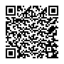 QR Code สำหรับหมายเลขโทรศัพท์ +12765242587