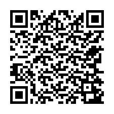 Codice QR per il numero di telefono +12765243236