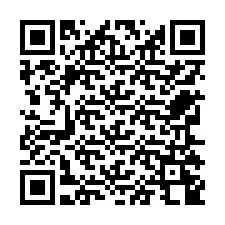 Kode QR untuk nomor Telepon +12765248257