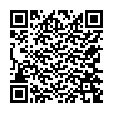 QR Code สำหรับหมายเลขโทรศัพท์ +12765249736