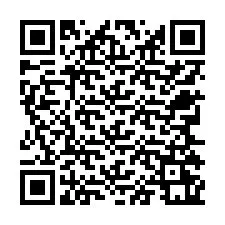 Codice QR per il numero di telefono +12765261268