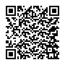 QR-code voor telefoonnummer +12765261678