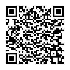 QR Code สำหรับหมายเลขโทรศัพท์ +12765268528