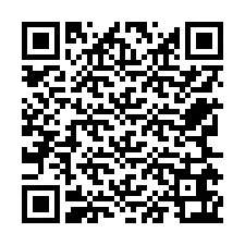 QR Code สำหรับหมายเลขโทรศัพท์ +12765663027