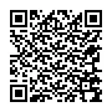 QR-код для номера телефона +12765794902