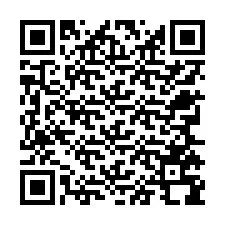 QR-koodi puhelinnumerolle +12765798768