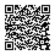 Código QR para número de teléfono +12765798802