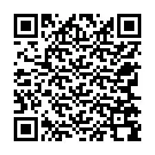 Codice QR per il numero di telefono +12765798934