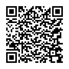 Código QR para número de teléfono +12765798950