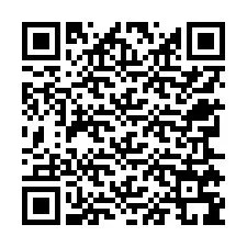 Codice QR per il numero di telefono +12765799458