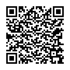 Codice QR per il numero di telefono +12765799459