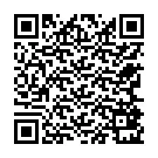 QR-kood telefoninumbri jaoks +12765821626