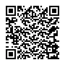 Codice QR per il numero di telefono +12765823901