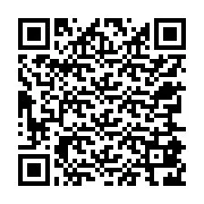 Kode QR untuk nomor Telepon +12765826088