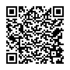 QR-code voor telefoonnummer +12765826577