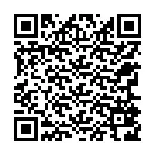 QR-koodi puhelinnumerolle +12765826610