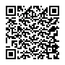 QR-koodi puhelinnumerolle +12765828860