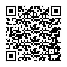 Código QR para número de teléfono +12765911758