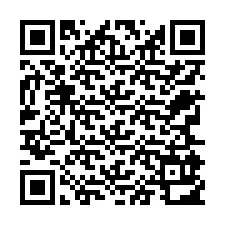 Código QR para número de teléfono +12765912461