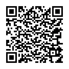 Kode QR untuk nomor Telepon +12765914408