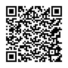 QR-code voor telefoonnummer +12765915155