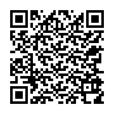 Código QR para número de teléfono +12765918998