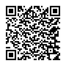 Código QR para número de telefone +12766214436