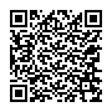 Codice QR per il numero di telefono +12766274578