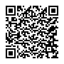 QR-Code für Telefonnummer +12766274579