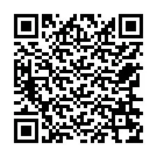 Código QR para número de telefone +12766274587