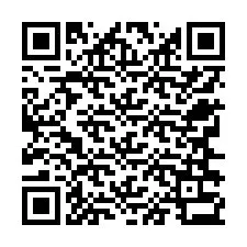 Código QR para número de teléfono +12766333274