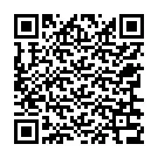 Código QR para número de teléfono +12766336118