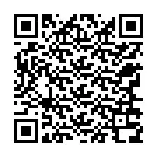 Código QR para número de teléfono +12766338860