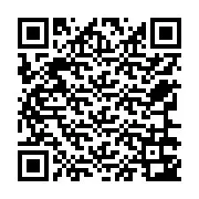 QR-код для номера телефона +12766343803